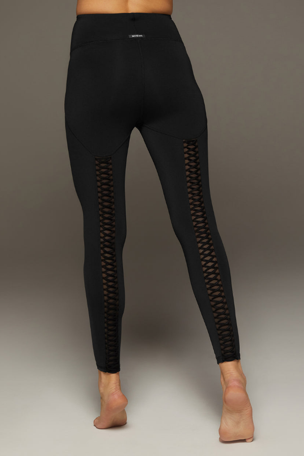 Nero Lace Up Legging Caelum Greene